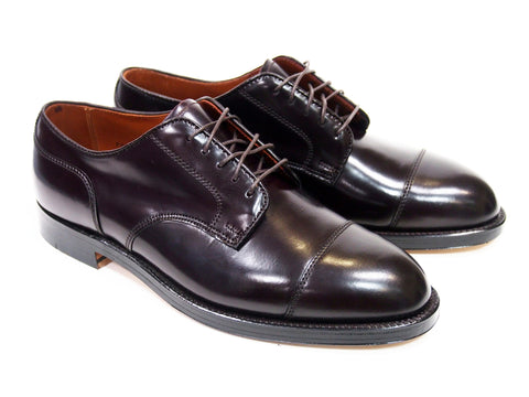 Alden 2160 Color 8 Cordovan Straight Tip Blucher