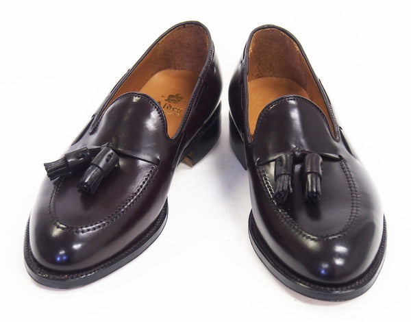 Alden 563 Dark Burgundy Shell Cordovan Tassel Moccassin