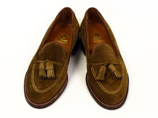 Alden 3403 Snuff Suede Tassel Moccassin