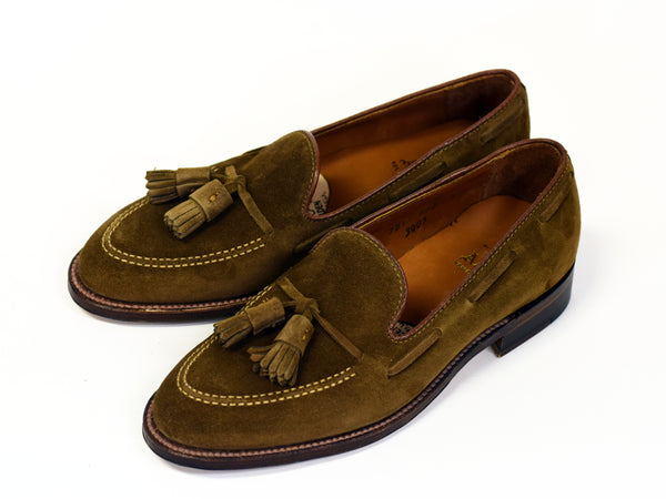 Alden 3403 Snuff Suede Tassel Moccassin