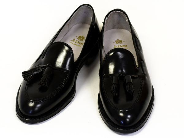 Alden 664 Black Shell Cordovan Tassel Moccassin