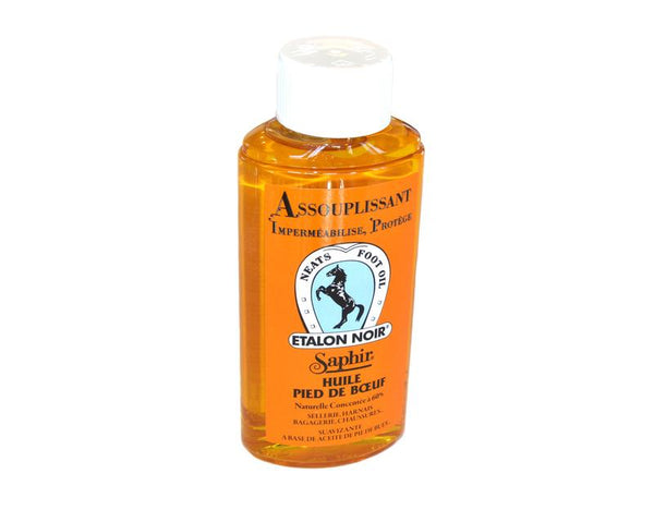 Saphir Natural Neats Foot Oil 200ml – Leather Shoe Care Softening & Renewal