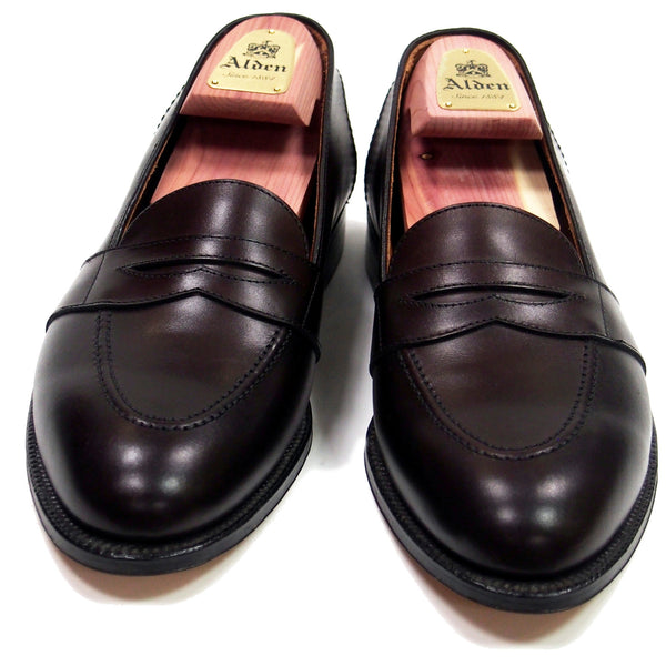 Alden 686 Dark Brown Full Strap Slip-On