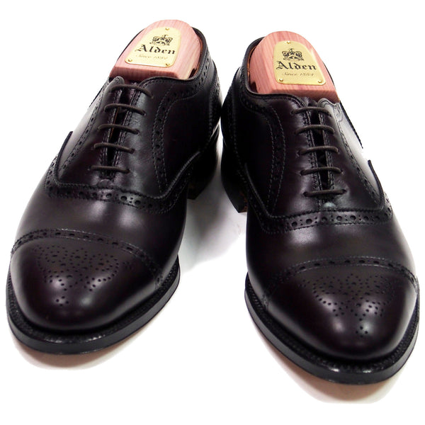 Alden 908 Medallion Tip Balmoral