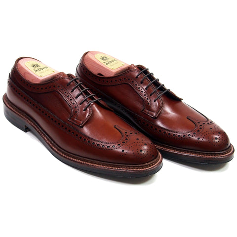 Alden 979 Burnished Tan Long Wing Blucher