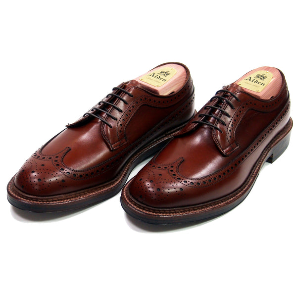 Alden 979 Burnished Tan Long Wing Blucher