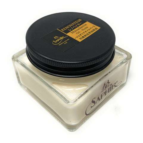 Saphir Medaille d'Or Renovateur Macadamia Oil - Leather Cleaner and Conditioner